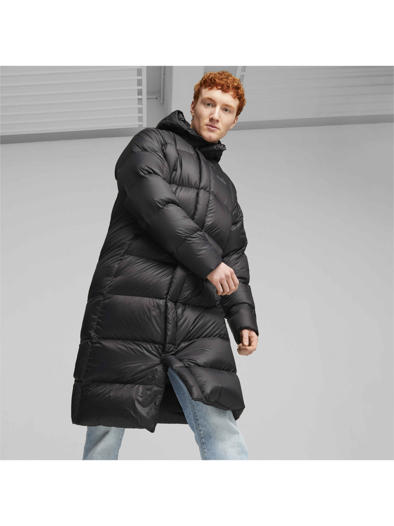 Пуховик PUMA Long Hooded Down Coat модель 675377 Пуховик PUMA Long Hooded Down Coat модель 675377 Фото