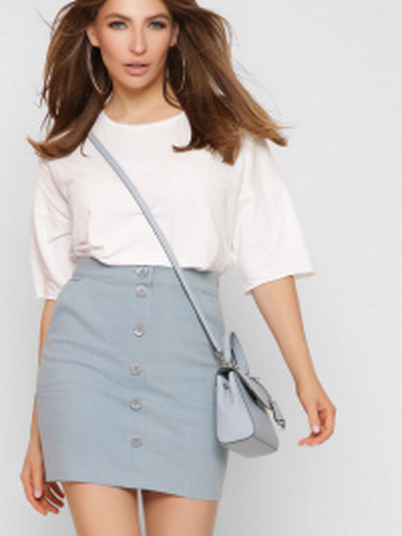 Юбка мини CARICA модель UB326011 Фото