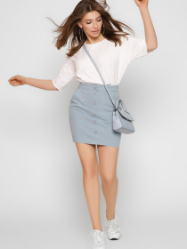 Юбка мини CARICA модель UB326011 Фото