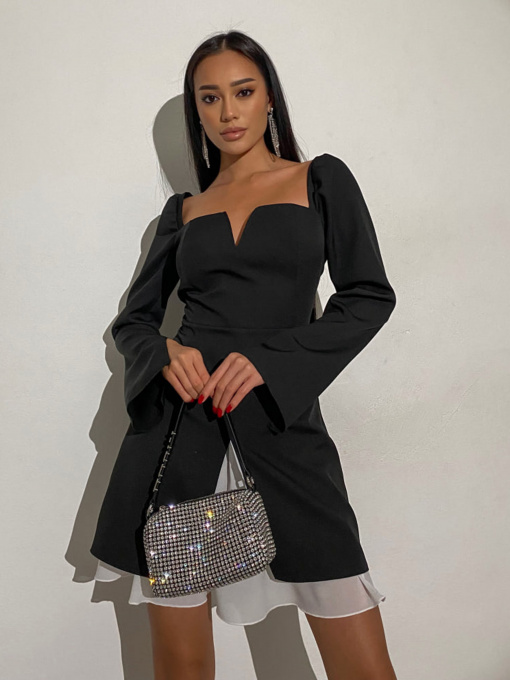 Платье мини Jadone Fashion модель Suknya_Paloma_chor Фото