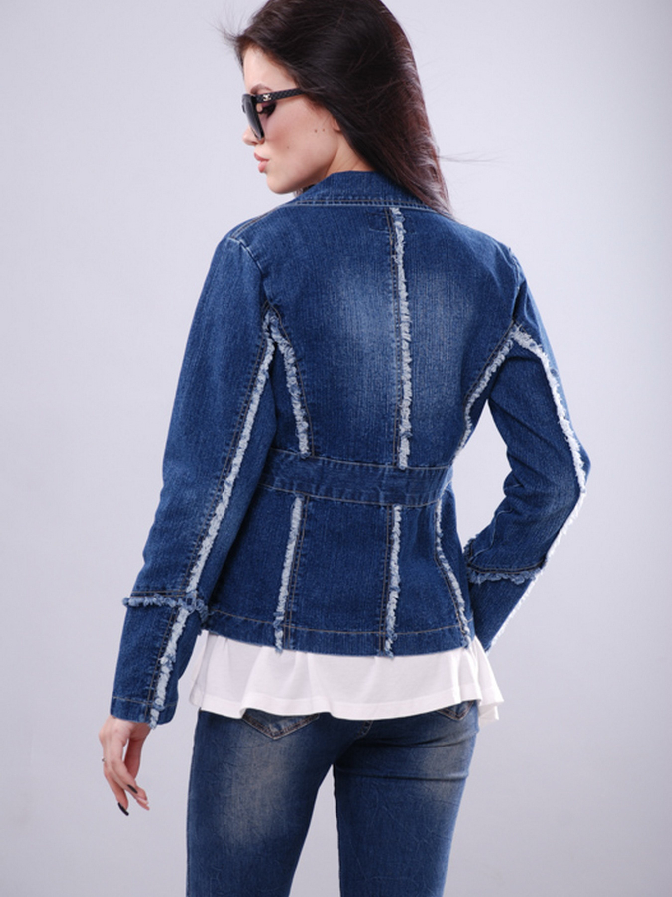 Джинсовая куртка CARICA модель 3010235 Фото