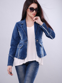 Джинсовая куртка CARICA модель 3010235 Фото