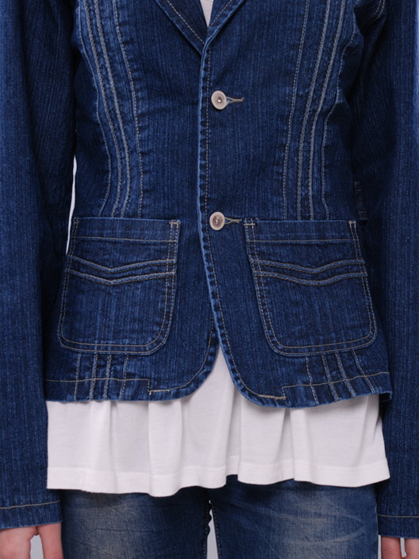 Джинсовая куртка CARICA модель 3010435 Фото