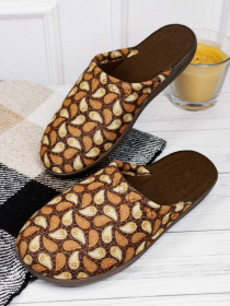 Капці ISSA Plus модель OB3-37_коричневый Фото