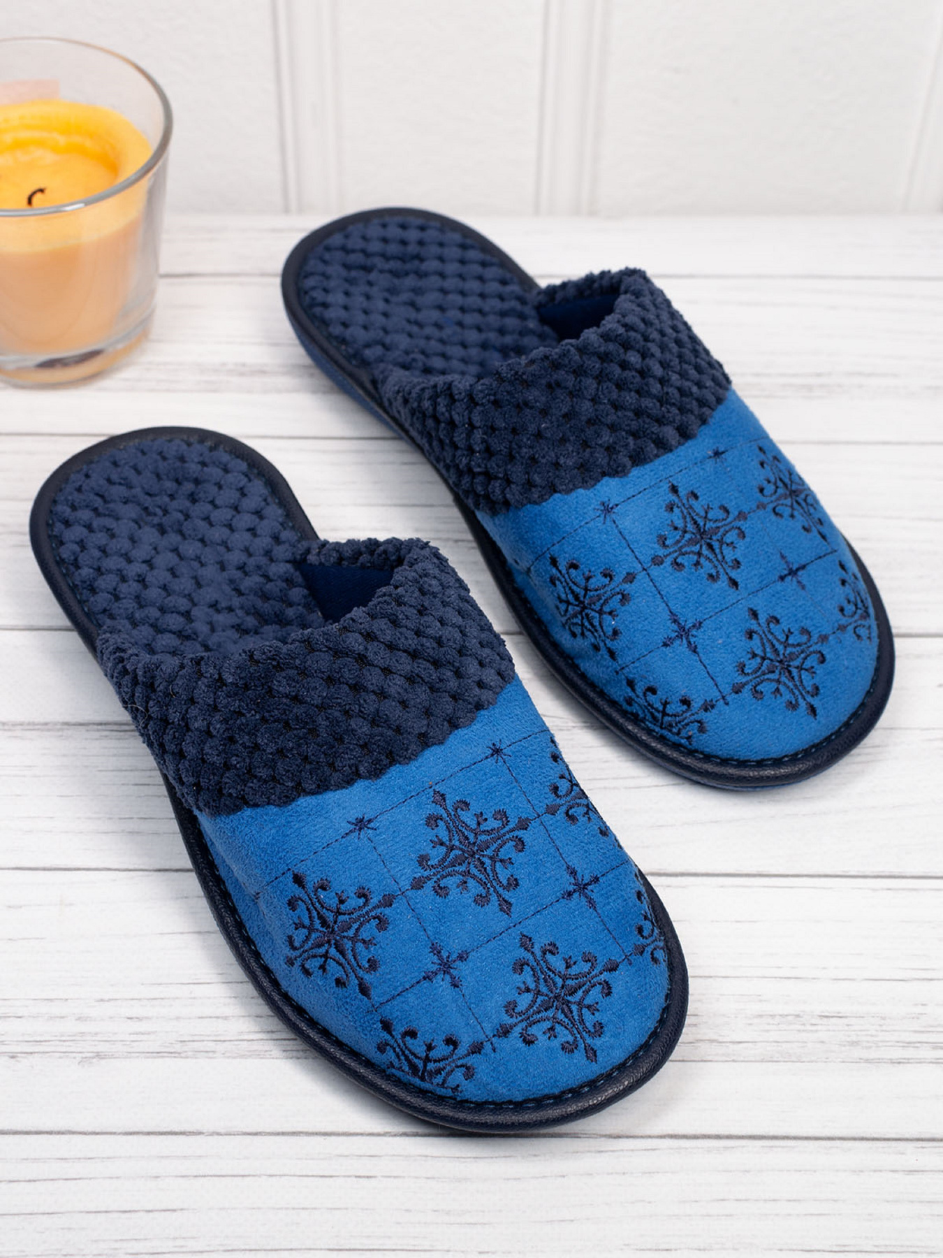 Капці ISSA Plus модель OB3-30_синий Фото