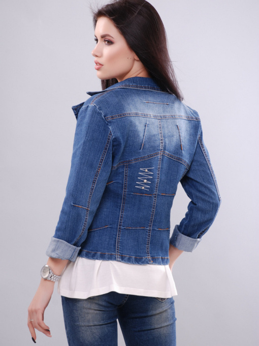 Джинсова куртка CARICA модель 3010735 Фото