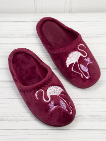 Капці ISSA Plus модель OB3-35_бордовый Фото