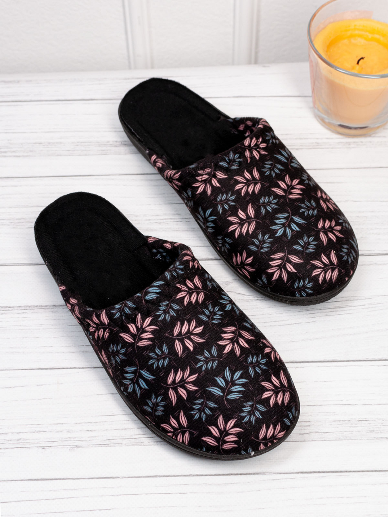 Тапки ISSA Plus модель OB3-36_черный Фото