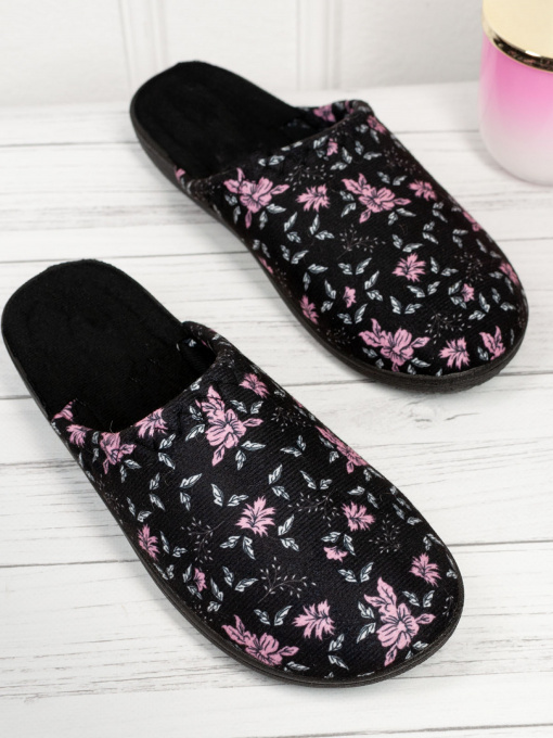 Тапки ISSA Plus модель OB3-38_черный Фото