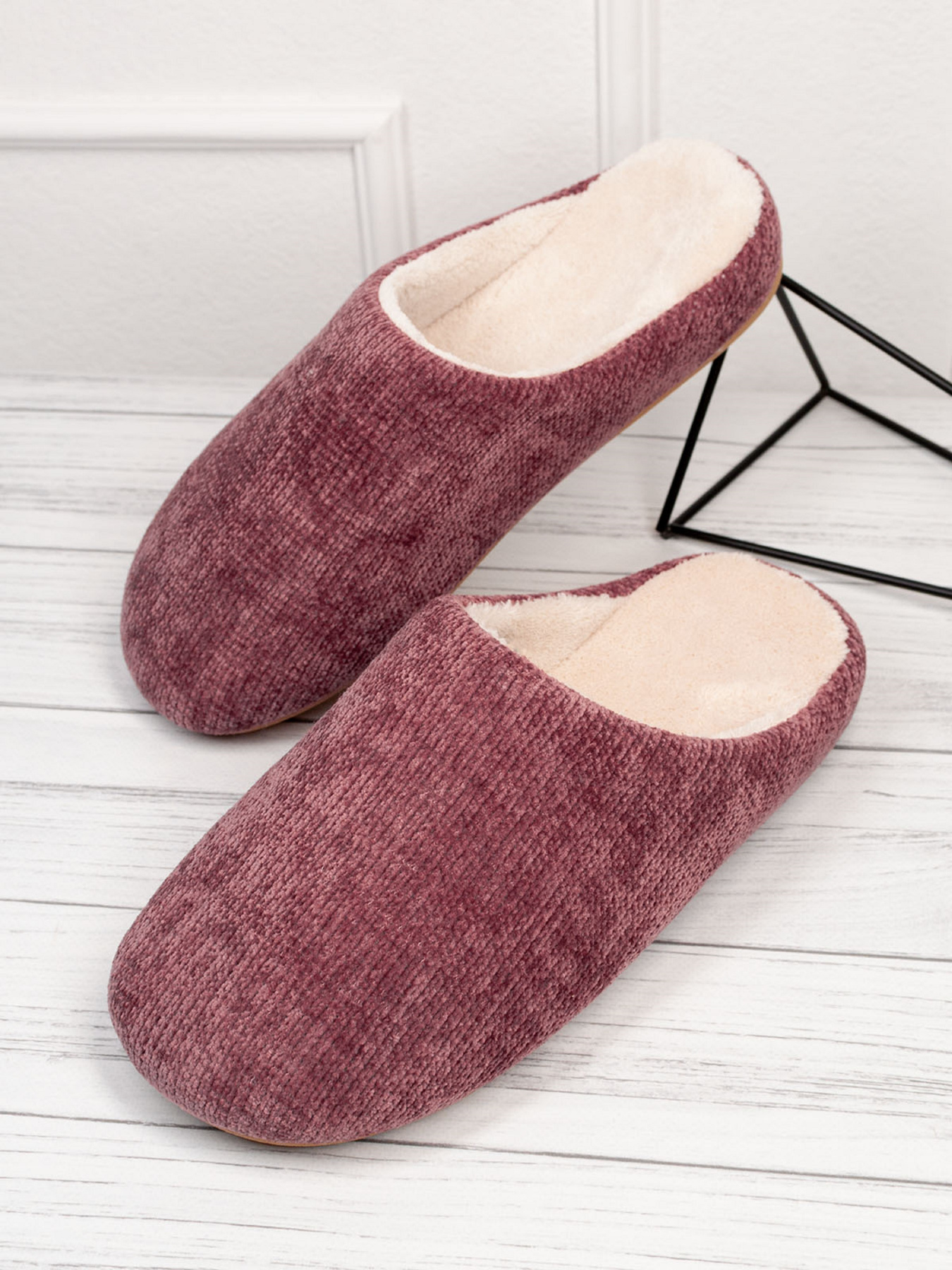 Капці ISSA Plus модель OB3-42_бордовый Фото