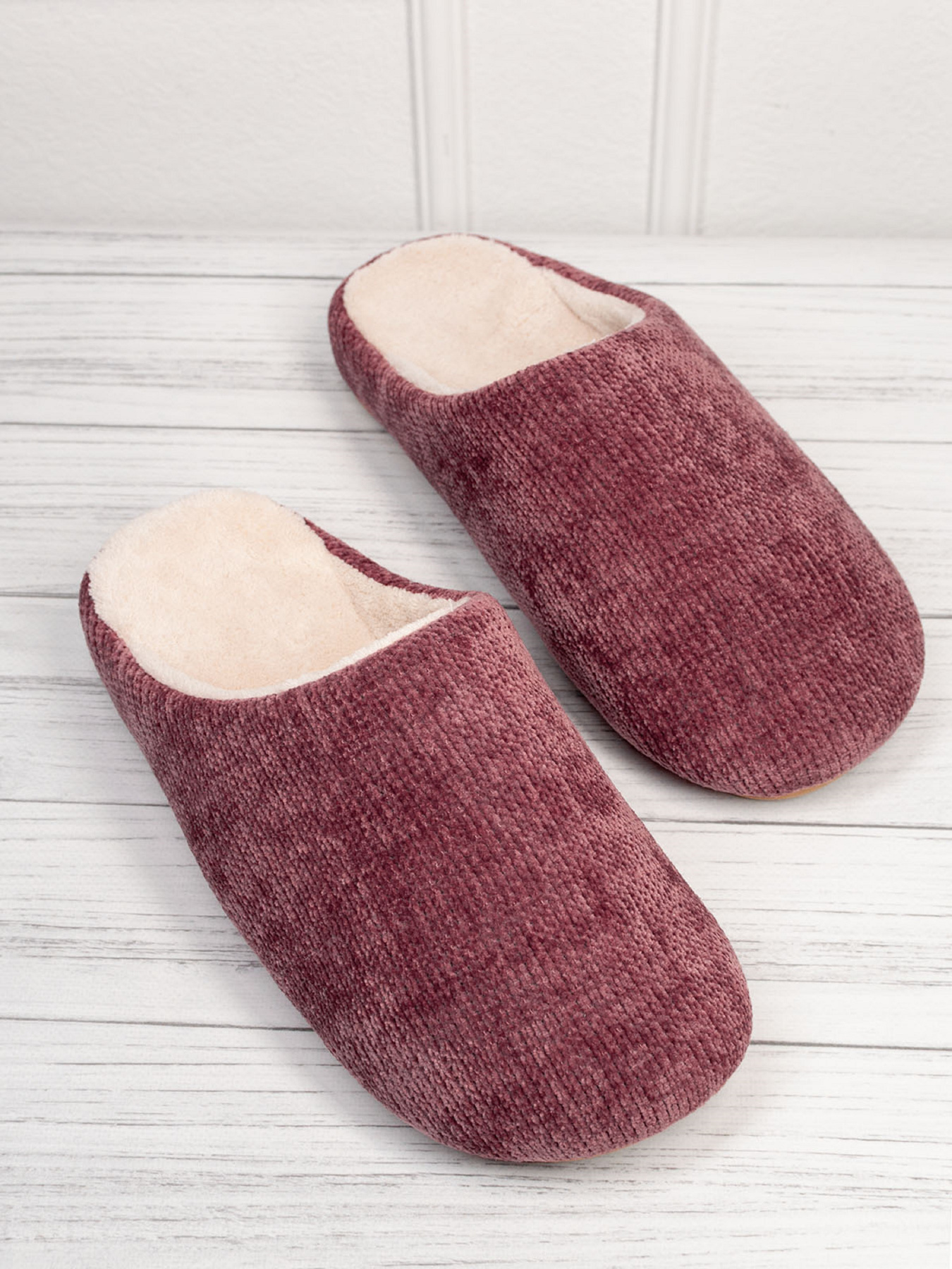 Капці ISSA Plus модель OB3-42_бордовый Фото