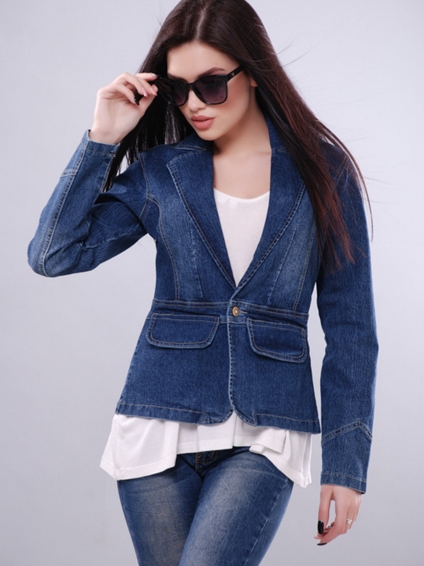 Джинсова куртка CARICA модель 3010935 Фото