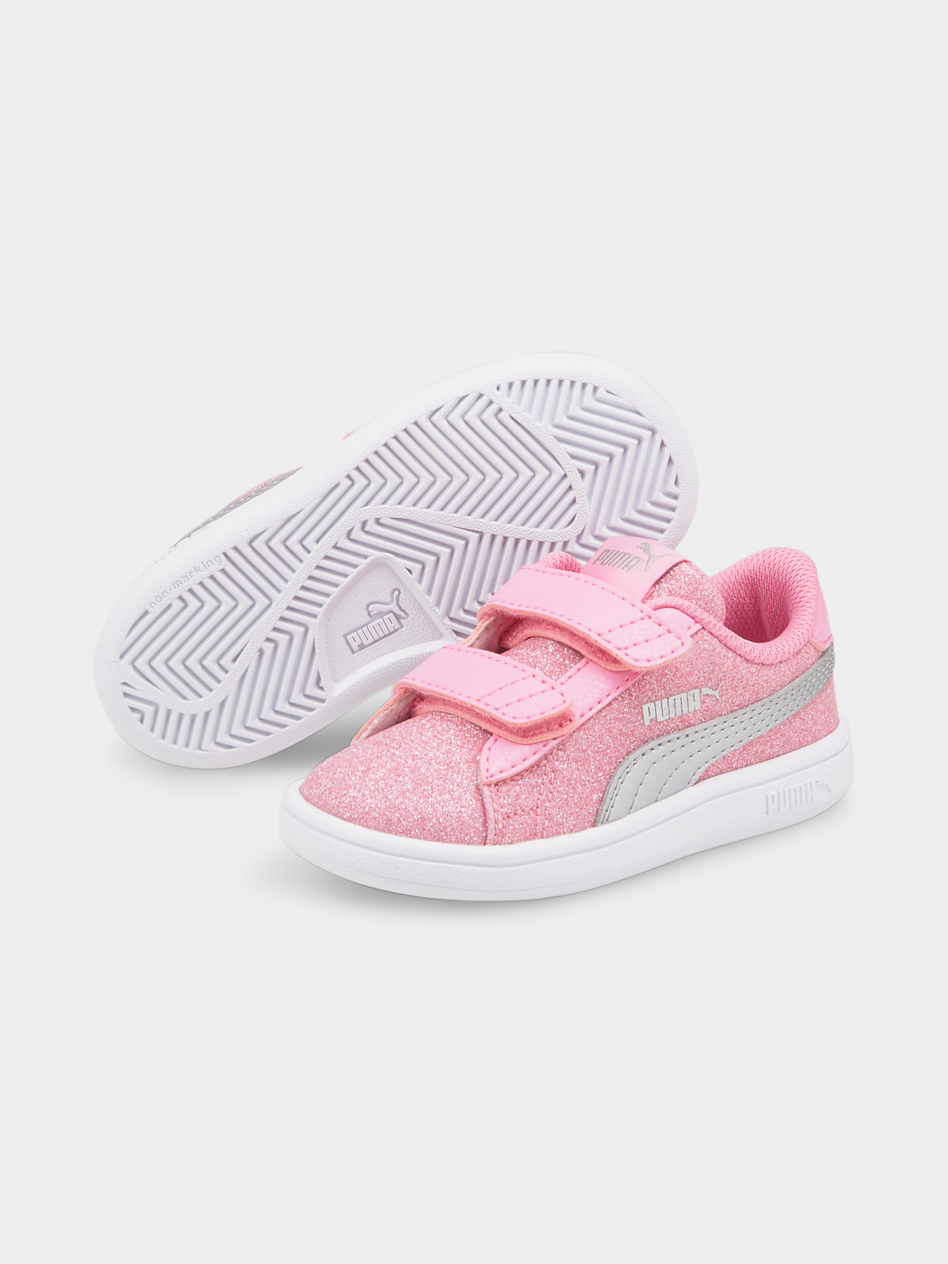 Кеды низкие PUMA Smash V2glitz Glamv Inf модель 367380 Фото