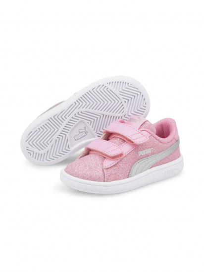 Кроссовки PUMA Smash V2glitz Glamv Inf модель 367380 — фото - INTERTOP