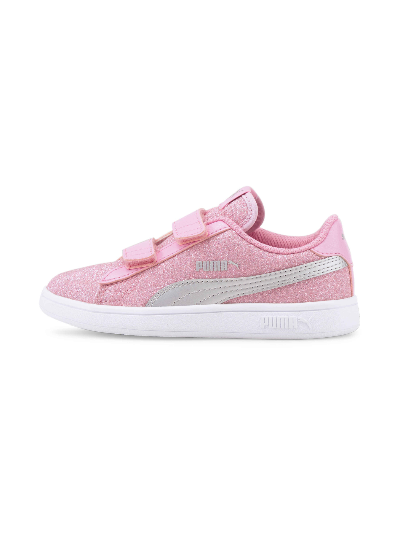 Кроссовки повседневные PUMA Smash V2 Glitz Glamv Ps модель 367378 Фото