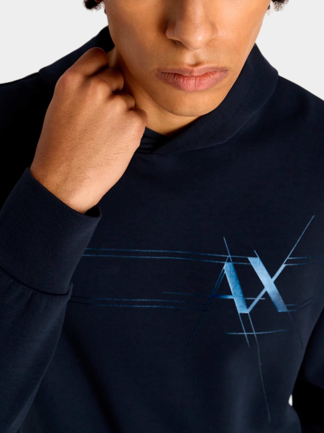Худи и свитшоты Armani Exchange модель 6RZMKB-ZJXBZ-1510 Фото