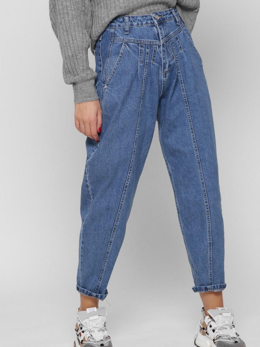 Джинсы мом CARICA модель 318302 Фото