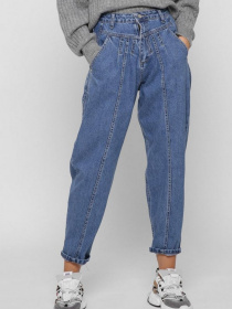 Джинси мом CARICA модель 318302 Фото