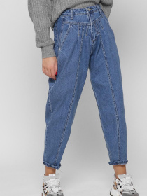 Джинси мом CARICA модель 318302 Фото