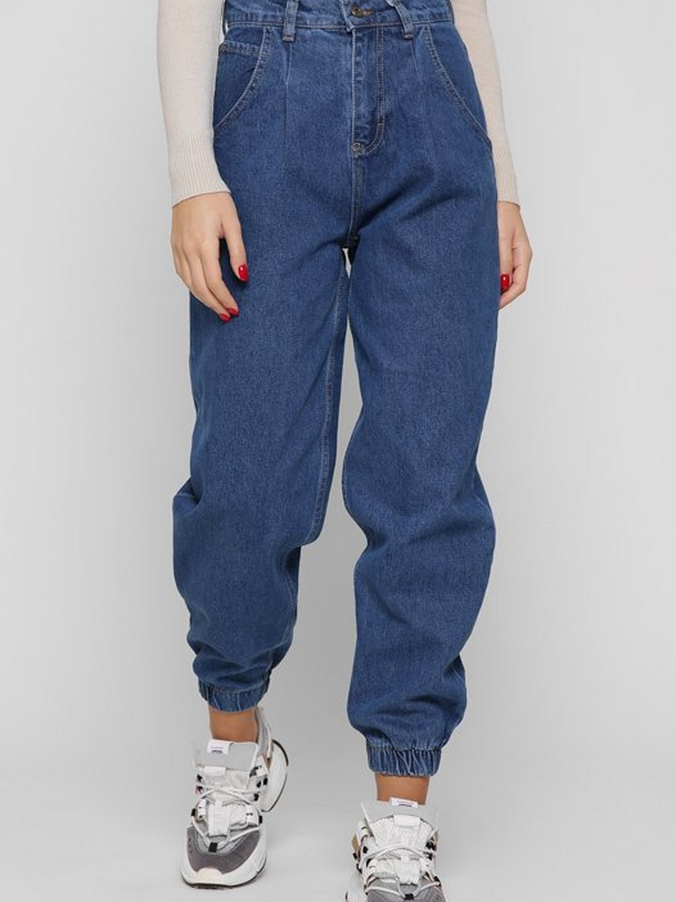 Джинси мом CARICA модель 318432 Фото