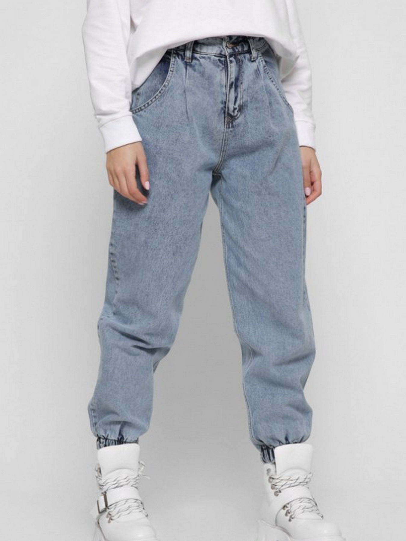 Джинси мом CARICA модель 3184411 Фото