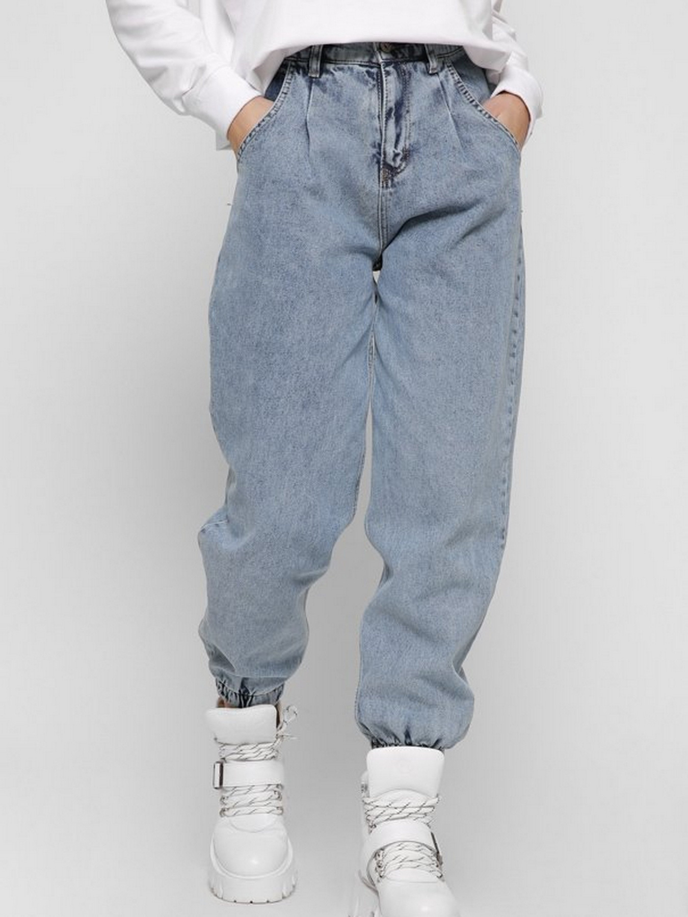 Джинси мом CARICA модель 3184411 Фото