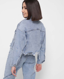 Джинсовая куртка CARICA модель 3184611 Фото