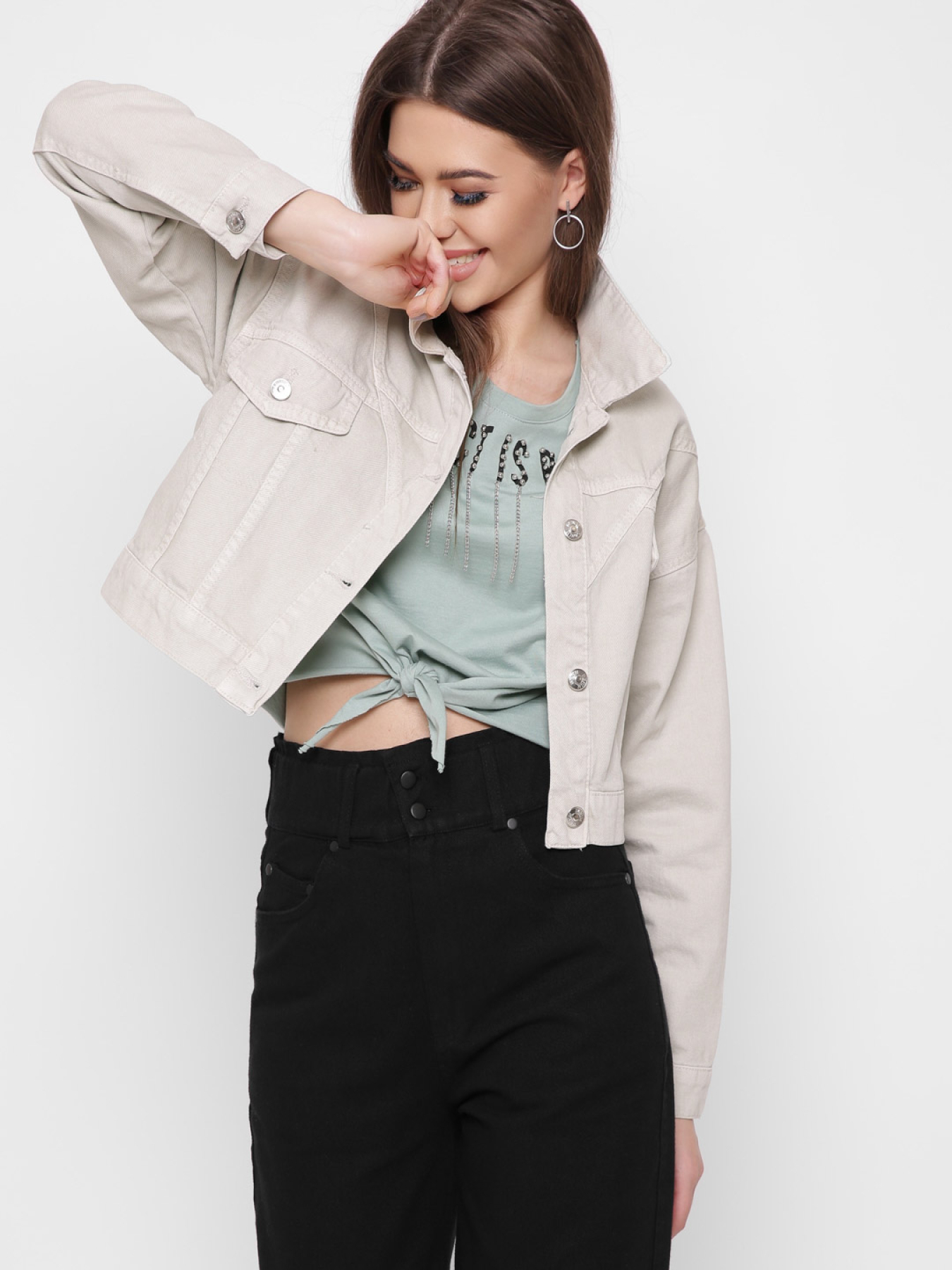 Джинсовая куртка CARICA модель 3188310 Фото