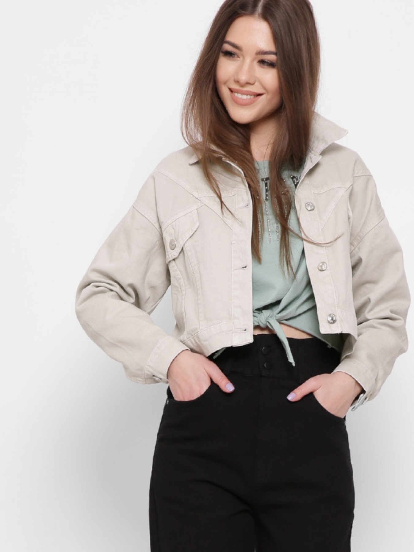 Джинсовая куртка CARICA модель 3188310 Фото