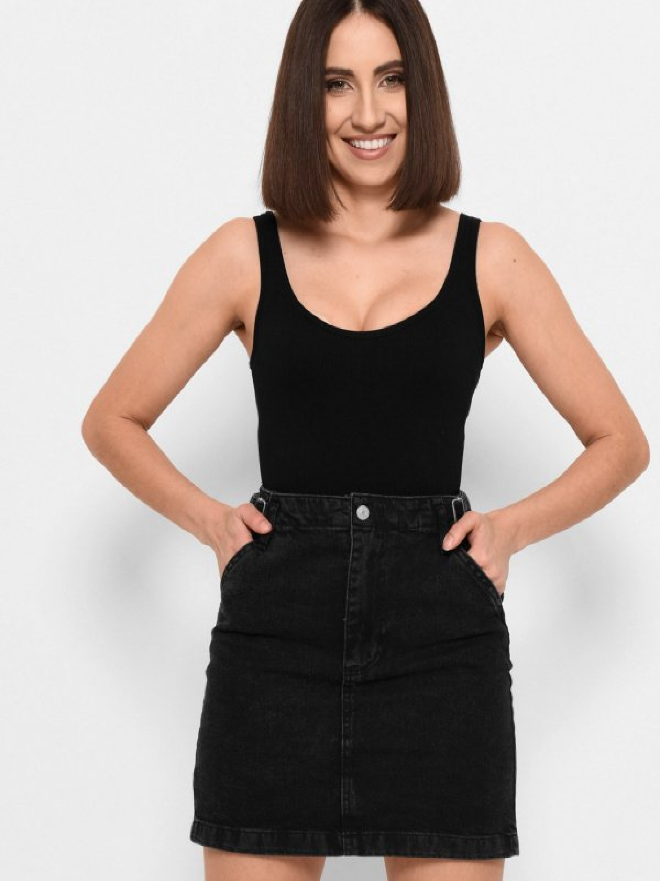 Джинсовая юбка CARICA модель 318628 Фото