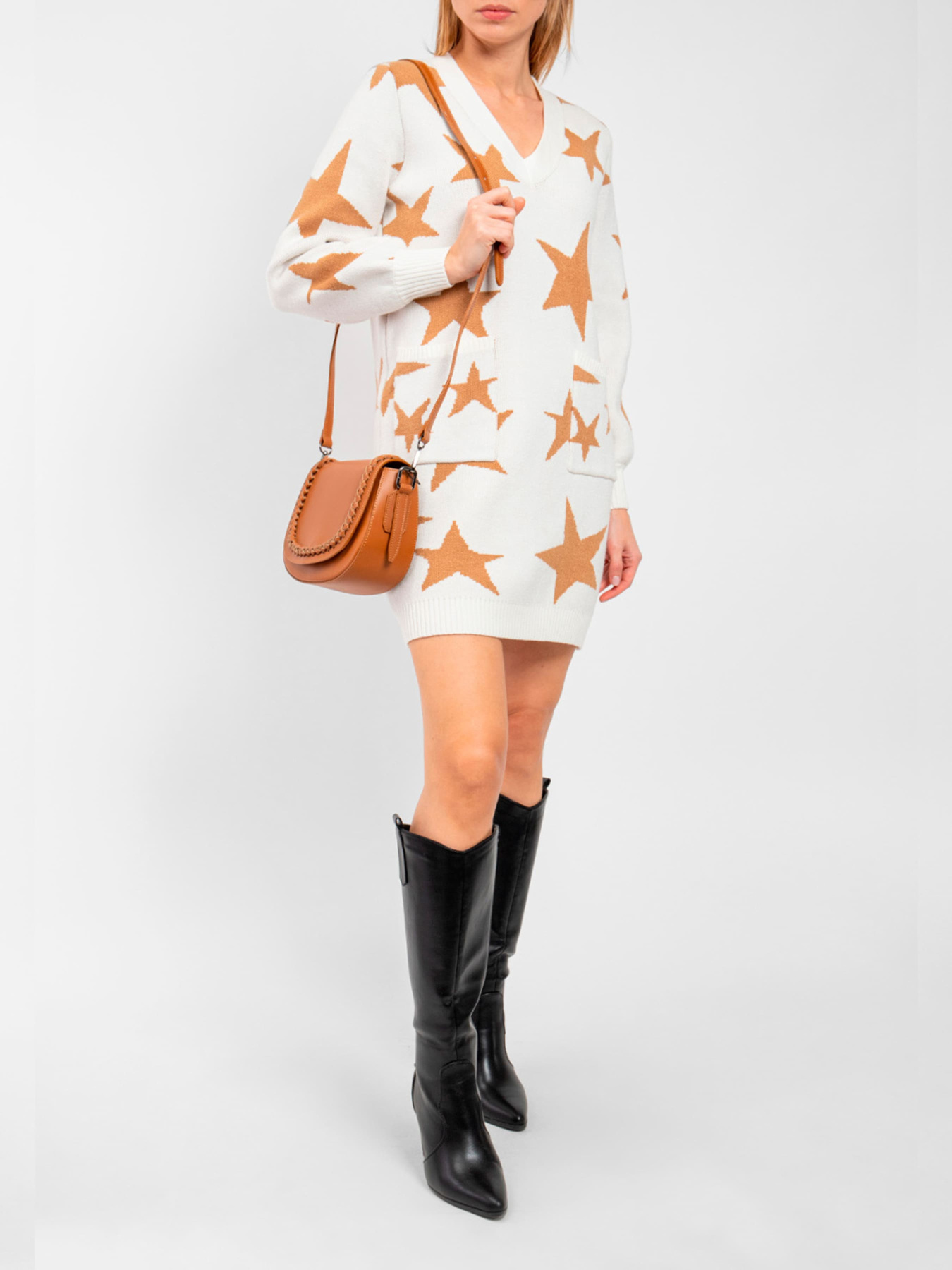 Платье мини NOSECRETS модель 233NS147_latte Фото