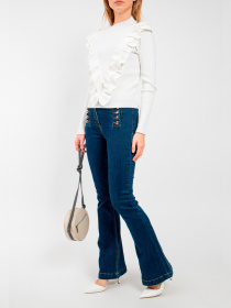 Лонгслив NOSECRETS модель 233NS056_latte Лонгслив NOSECRETS модель 233NS056_latte Фото