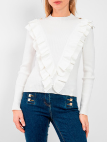 Лонгслив NOSECRETS модель 233NS056_latte Лонгслив NOSECRETS модель 233NS056_latte Фото