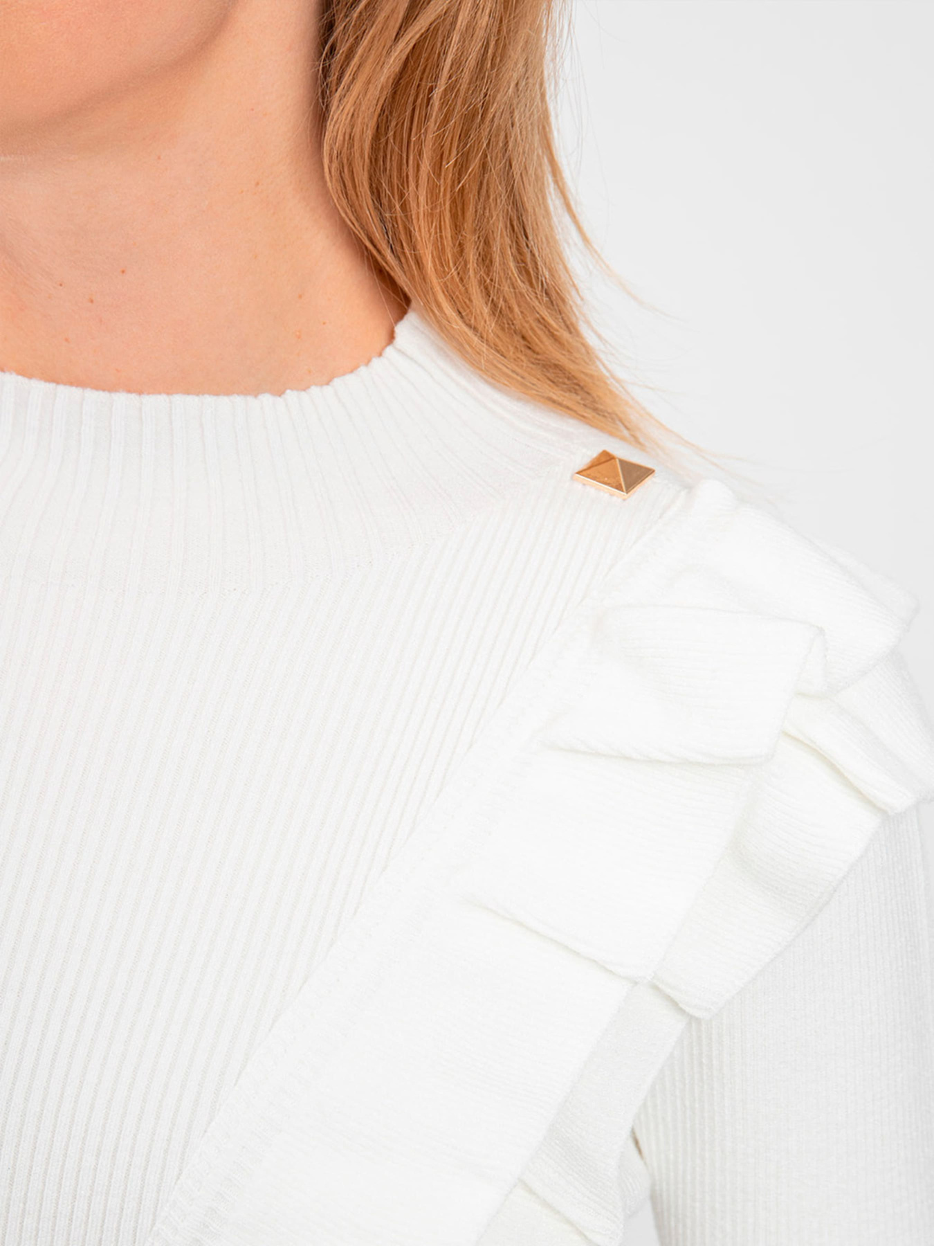 Лонгслив NOSECRETS модель 233NS056_latte Лонгслив NOSECRETS модель 233NS056_latte Фото