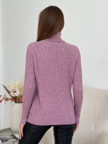 Водолазка ISSA Plus модель WN20-582_сиреневый Фото