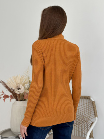 Водолазка ISSA Plus модель WN20-583_горчичный Водолазка ISSA Plus модель WN20-583_горчичный Фото