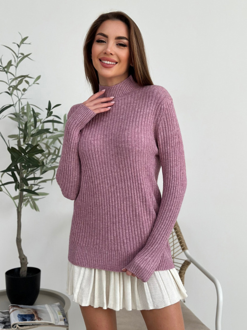 Водолазка ISSA Plus модель WN20-583_сиреневый Фото