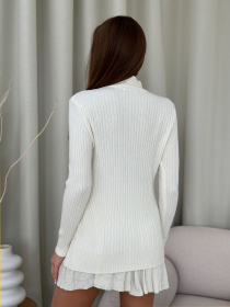 Водолазка ISSA Plus модель WN20-583_молочный Фото