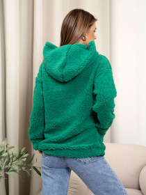 Худи ISSA Plus модель 14202_зеленый Фото