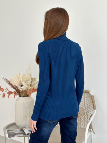 Водолазка ISSA Plus модель WN20-582_синий Фото