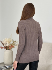 Водолазка ISSA Plus модель WN20-582_темно_бежевый Фото