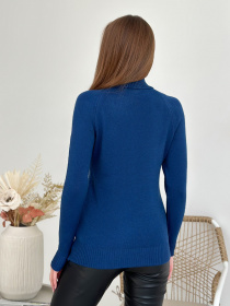 Водолазка ISSA Plus модель WN20-581_синий Фото