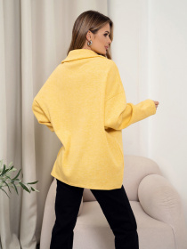 Джемпер ISSA Plus модель 14364_желтый Фото