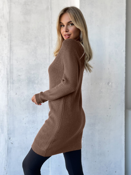 Туника ISSA Plus модель WN20-580_темно_бежевый Фото