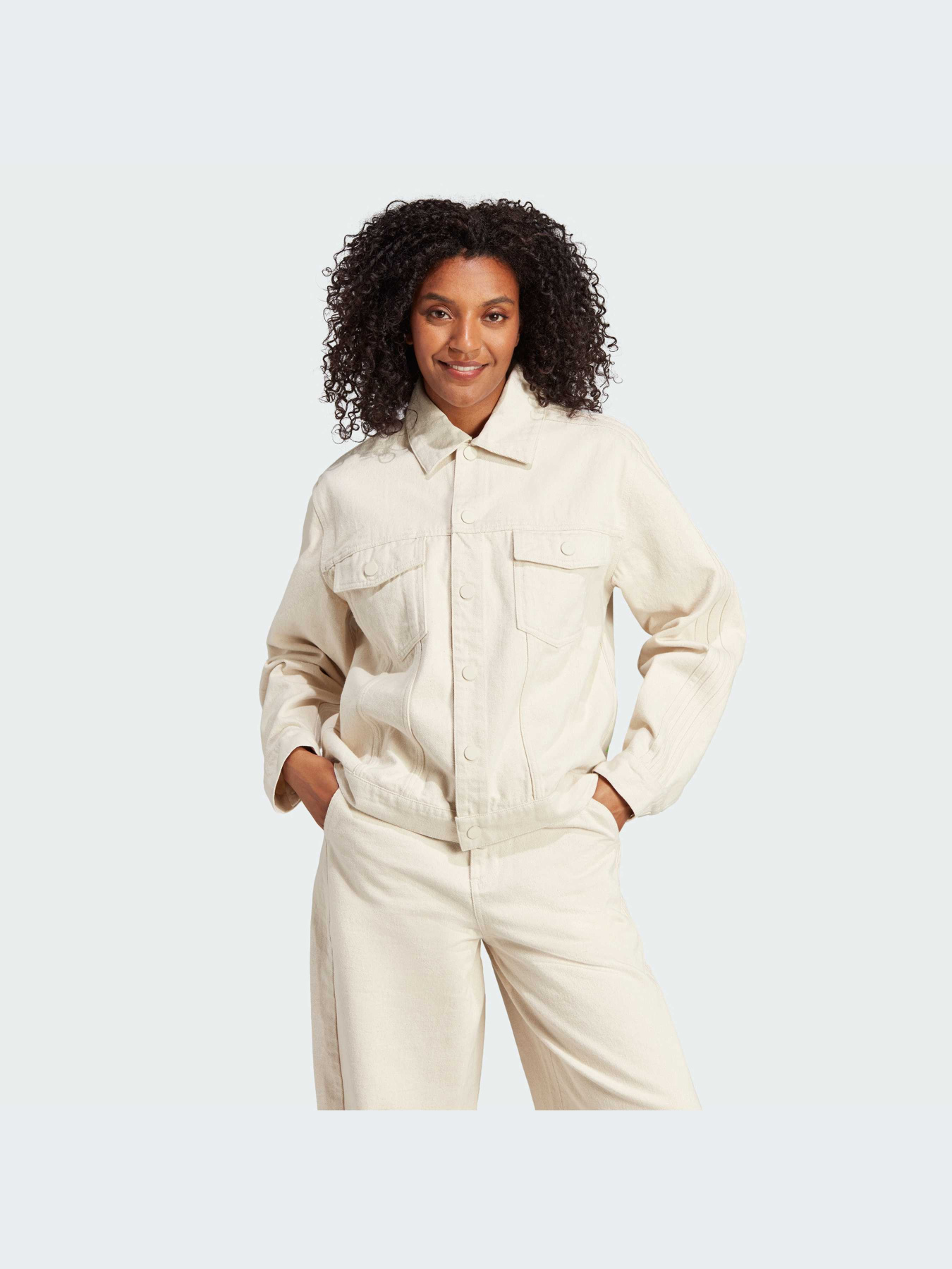 Джинсовая куртка Adidas x KSENIASCHNAIDER модель IJ6624 Фото