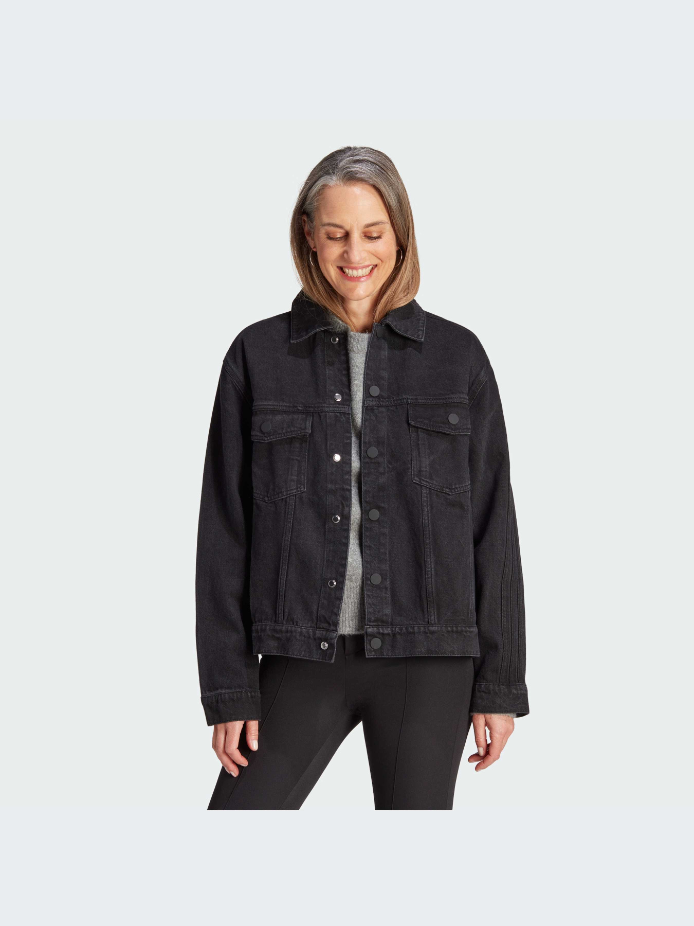 Джинсовая куртка Adidas x KSENIASCHNAIDER модель IJ8337 Фото