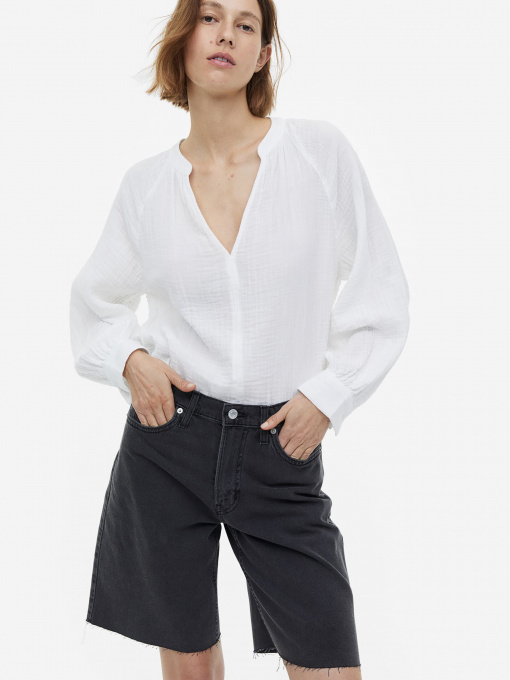 Шорты джинсовые H&M модель 70117 Фото