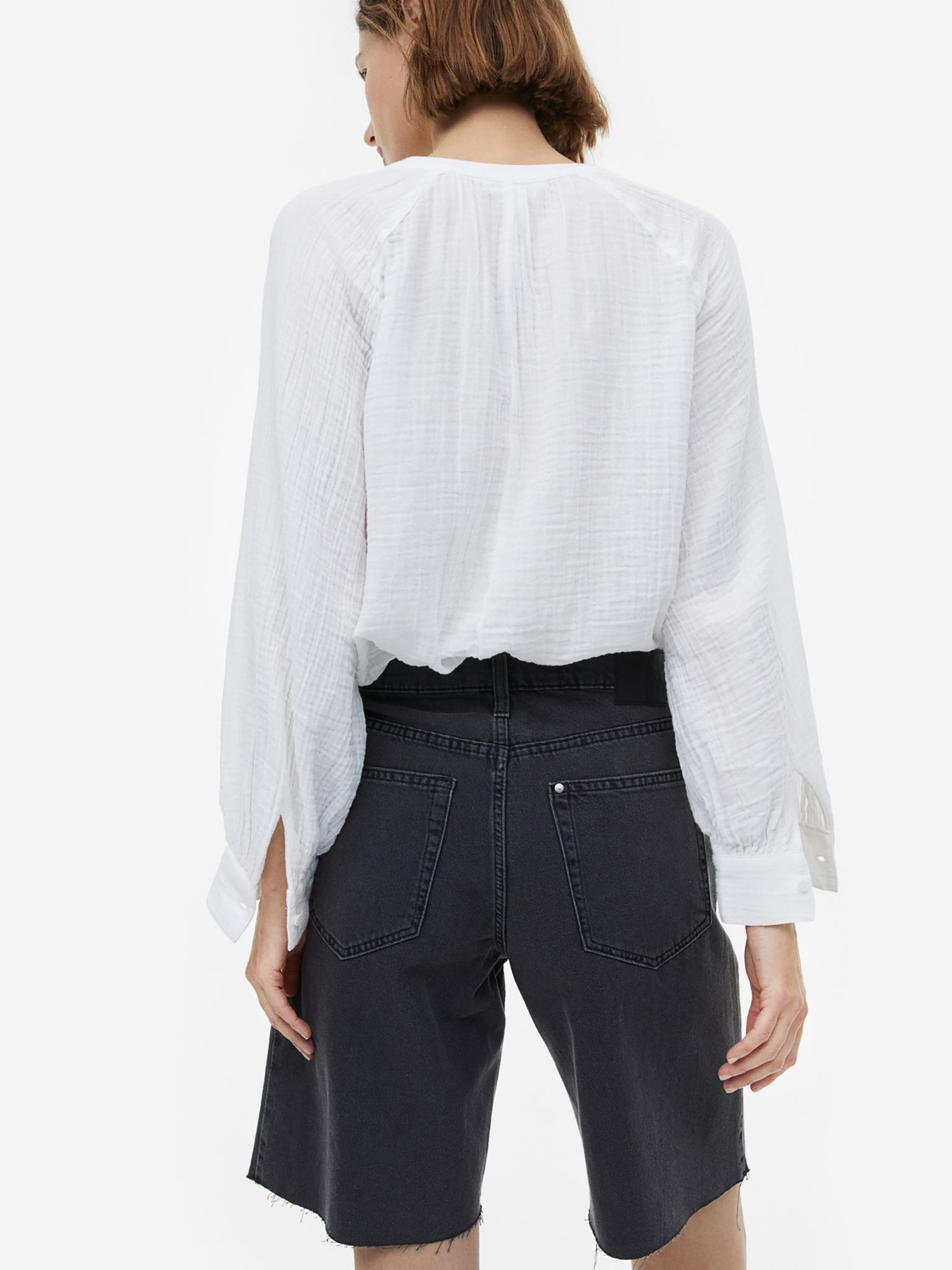 Джинсовые шорты H&M модель 70117 Фото