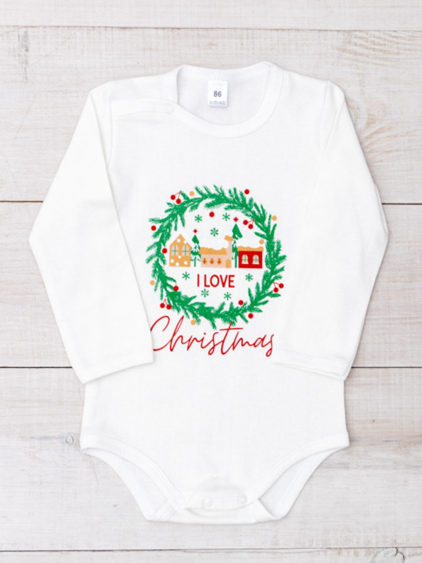 Боди для младенцев Носи своє модель 5010-1-christmas Фото