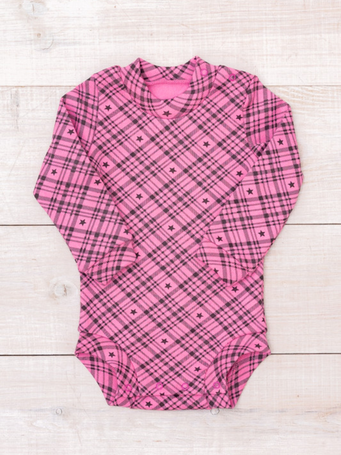 Боди для младенцев Носи своє модель 9511-063-5-rombi-na-rozhevomu Фото